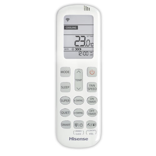 HISENSE Инверторные сплит-системы серии Premium DESIGN Super DC Inverter (R32) AS-18UW4RXATG00